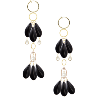 McQueen'sFlowerDressEarrings３